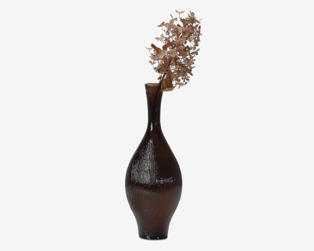 Vase brun H. 40 cm