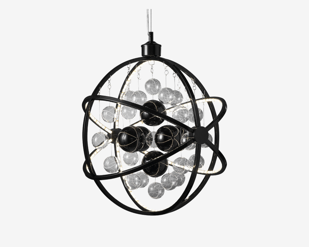 Loftlampe Galaxy Sort Ø.48 cm