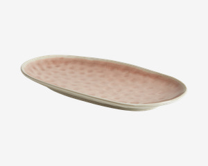 Serveringsfad Oval Rosa 31x17,5 cm 