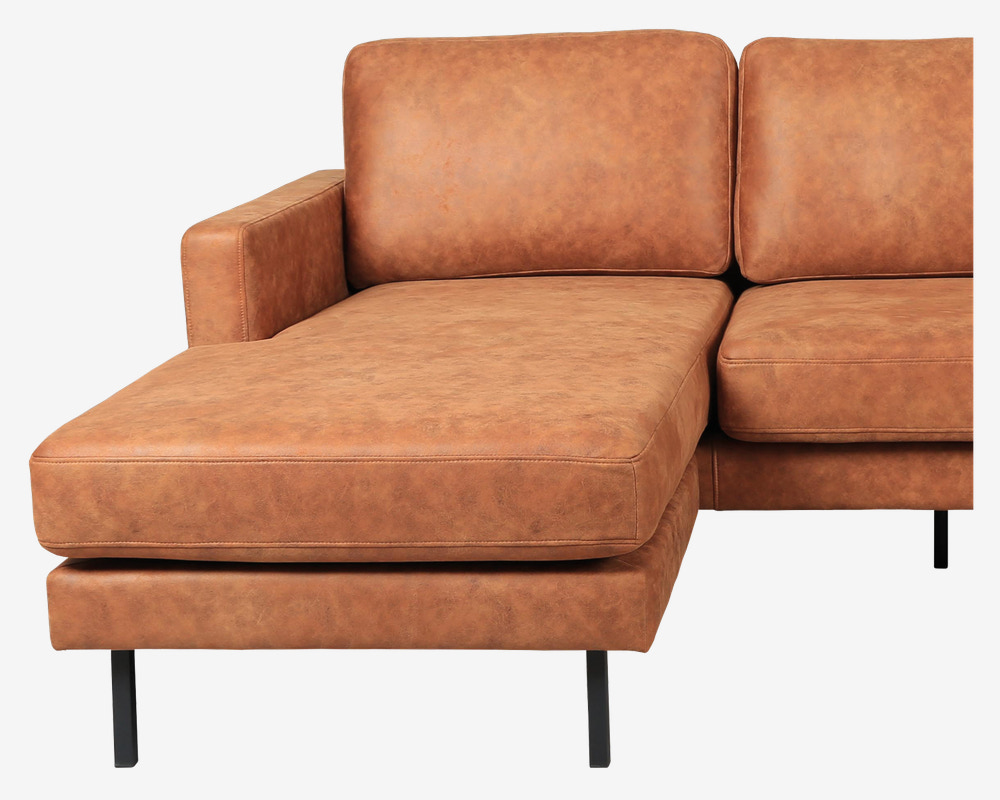 Sofa m/Chaiselong Vendbar