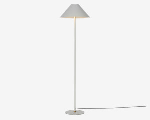 Gulvlampe Hygge grå H. 140 cm