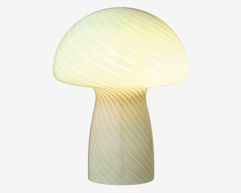 Bordlampe Mushroom Mint H.23 cm 