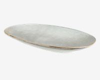 Serveringsfad Oval Blank Stone 36 x 21,5 cm 