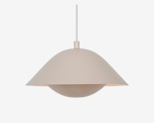 Loftlampe Freya Beige Ø.35 cm 