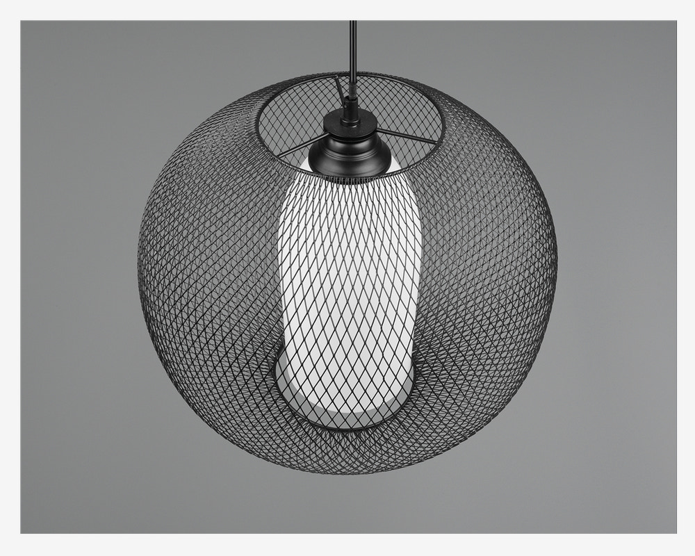 Loftlampe Filo Sort Ø.40 cm 