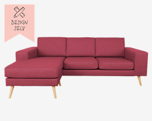 Sienna Sofa m/Chaiselong Stofgr. 1