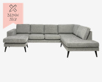 Sienna Sofa U-Shape Højre Stofgr. 1