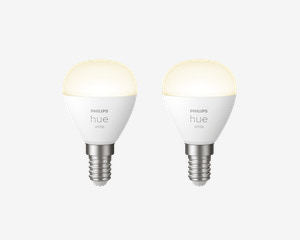 Philips Hue Pære Krone Standard 2-pak