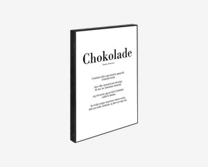 Klods Chokolade 15x21 cm