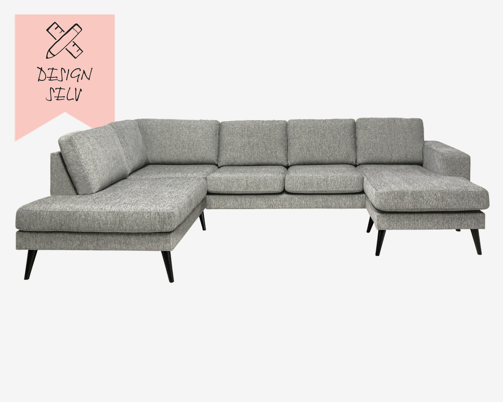 Sienna Sofa U-Shape Venstre Stofgr. 1