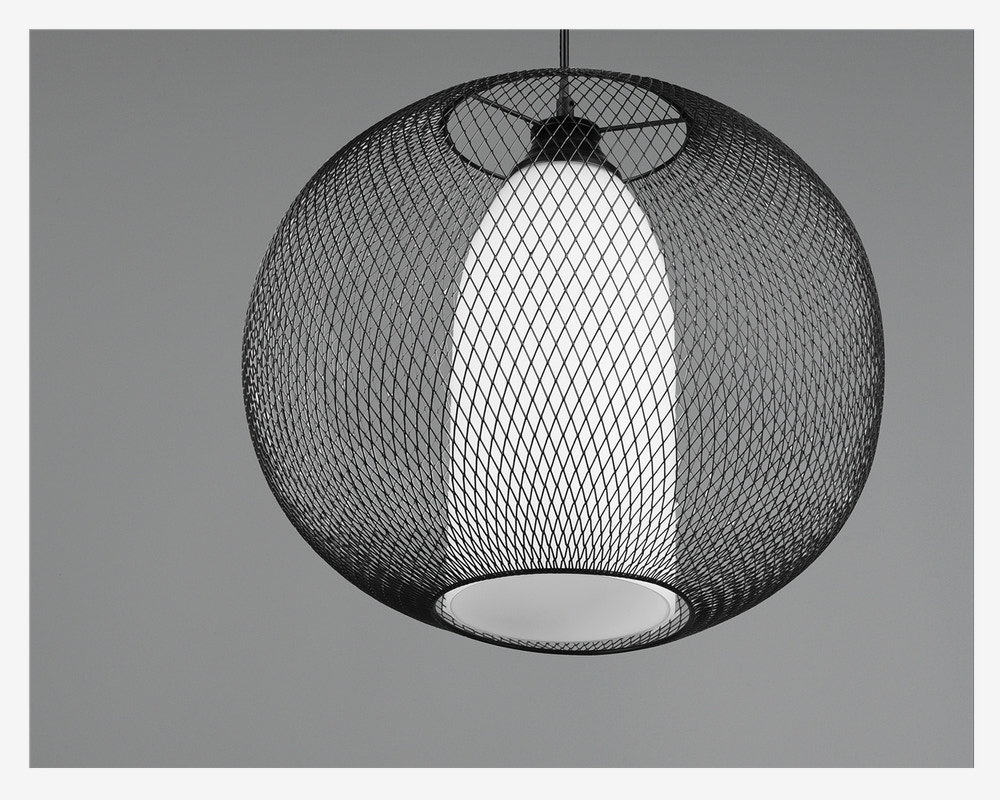 Loftlampe Filo Sort Ø.40 cm 