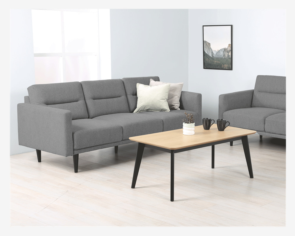 Sofa 3 Pers Antracit