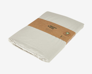 Boxlagen Percale Sand 140x200 cm