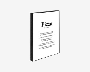 Klods Pizza 15x21 cm