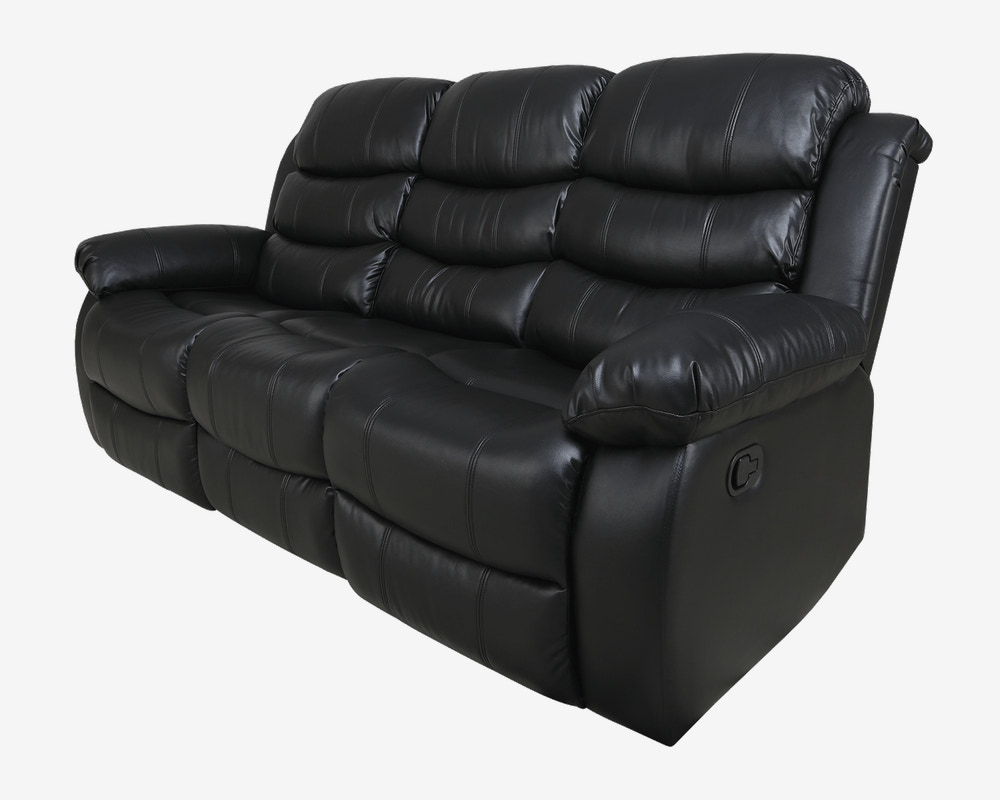 Sofa 3 Pers m. Recliner Funktion