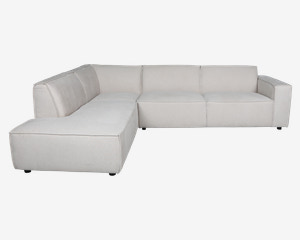 Sofa /Open End Venstrevendt Beige