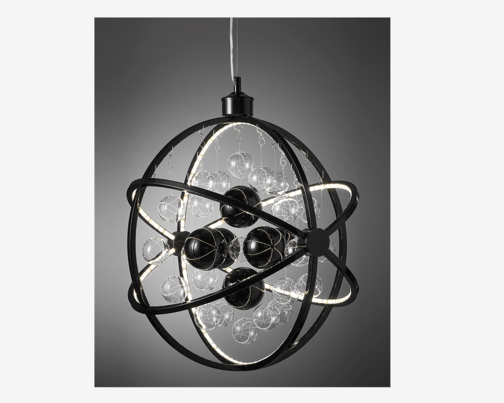 Loftlampe Galaxy Sort Ø.48 cm