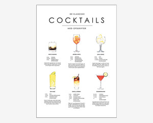 Plakat Cocktails 