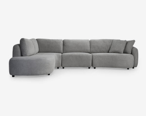 Hjørnesofa m/Open End Venstre Beige