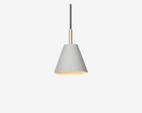 Loftlampe Hygge grå Ø. 12 cm