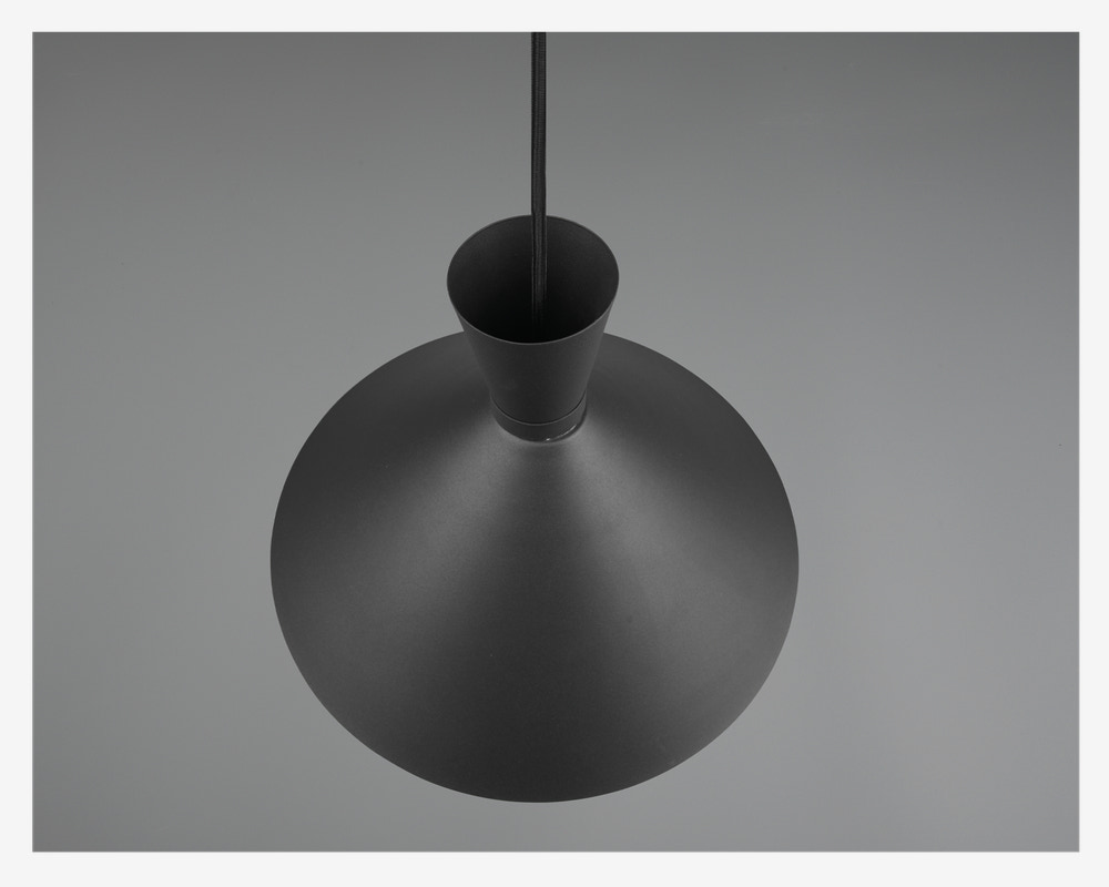 Loftlampe Enzo Sort Ø.35 cm 