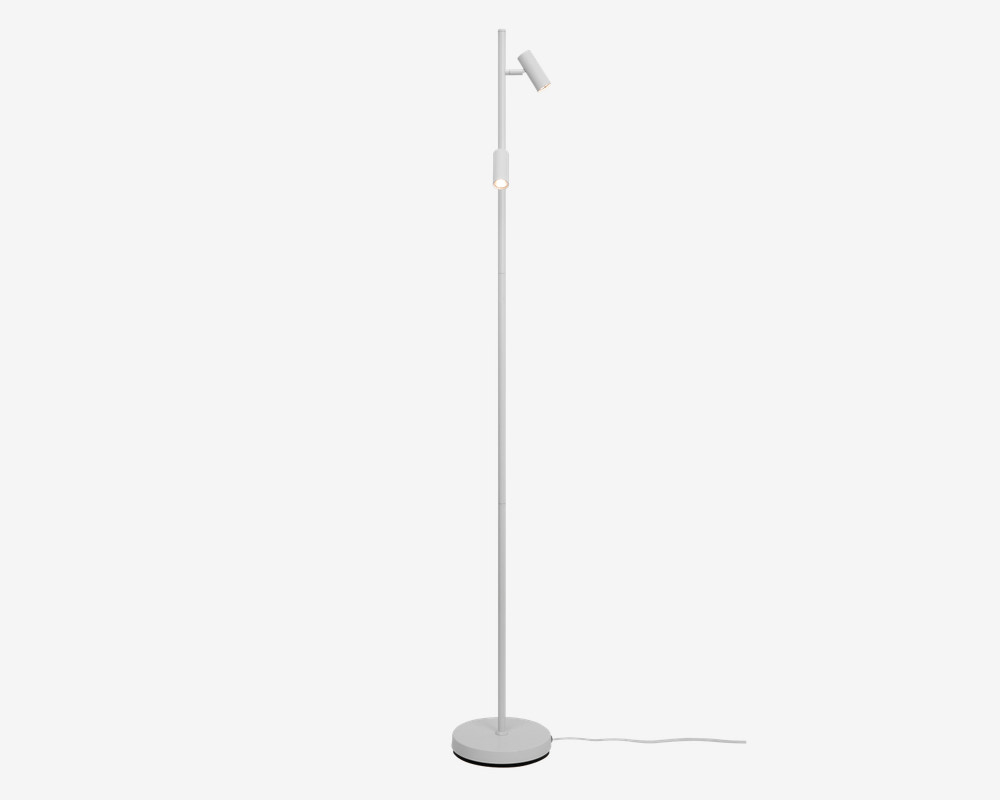 Gulvlampe Omari Hvid H.141 cm 