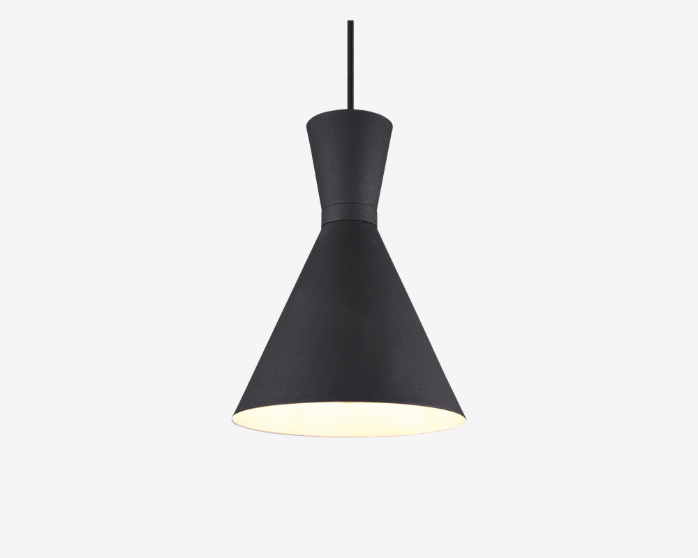 Loftlampe Enzo Sort Ø.20 cm 