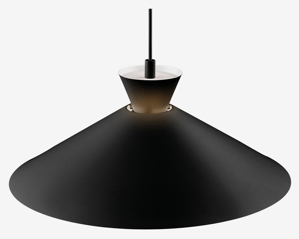 Loftlampe Dial Sort Ø.45 cm 