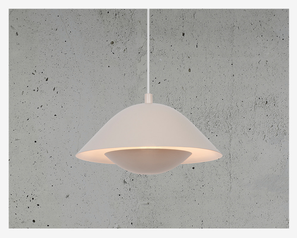 Loftlampe Freya Beige Ø.35 cm 