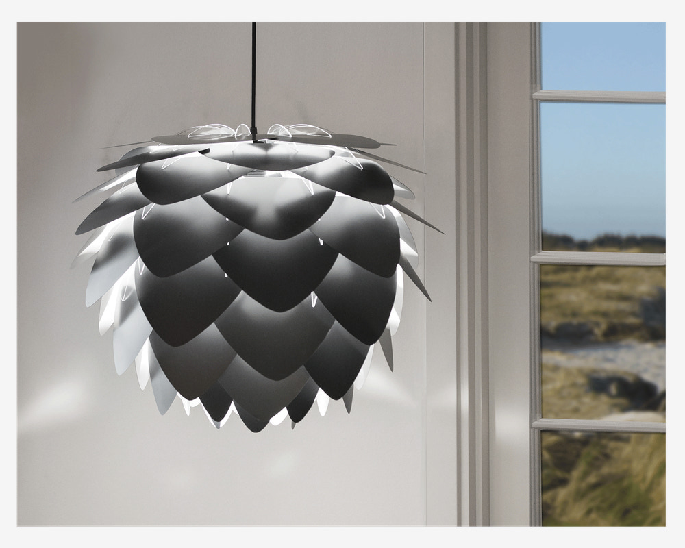 Loftlampe Aluvia mini Ø.40 cm