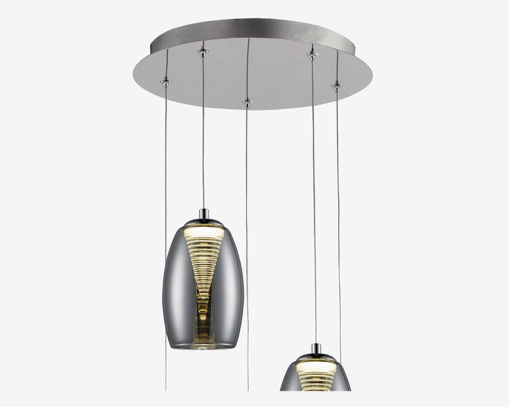 Loftlampe Metropolis klynger