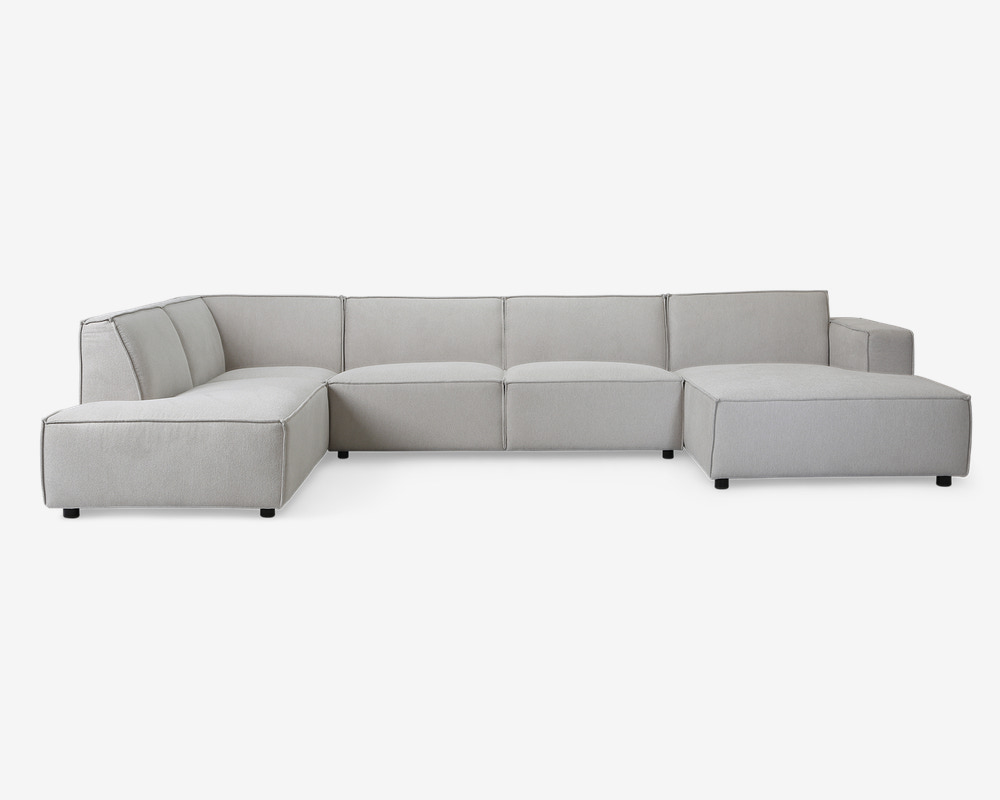 Sofa U-shape Venstrevendt Beige