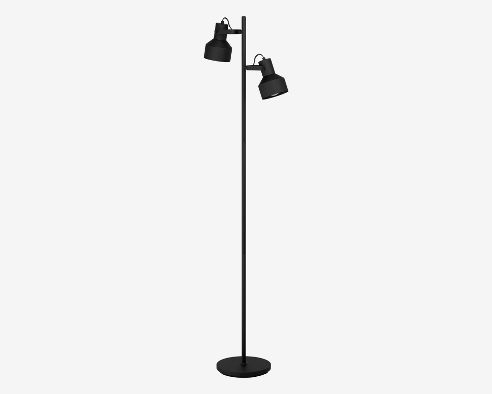 Gulvlampe Casibare Sort H.160,5 cm 