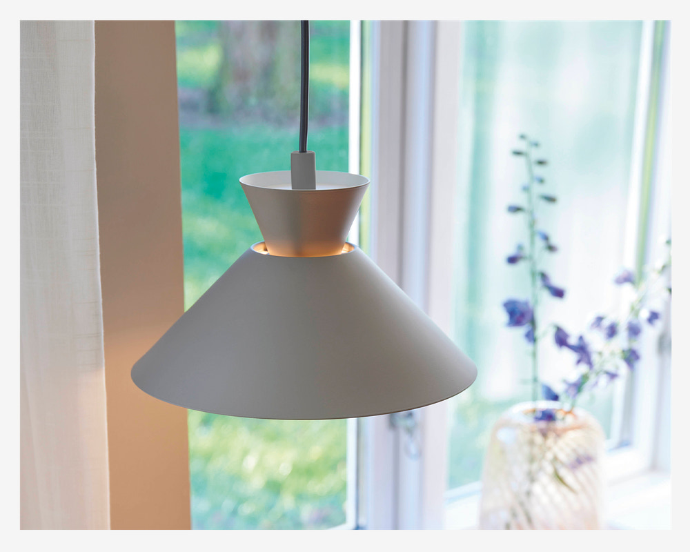 Loftlampe Dial Grå Ø.25 cm 