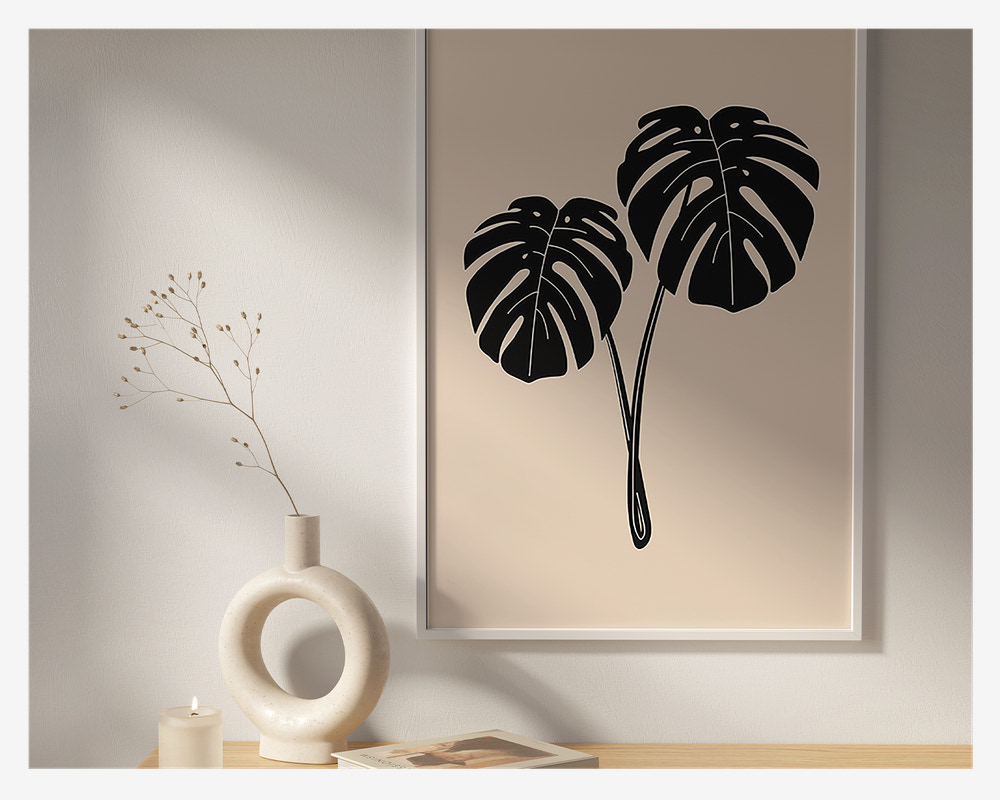 Plakat Monstera Deliciosa 