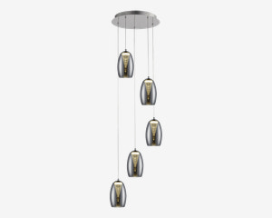 Loftlampe Metropolis klynger