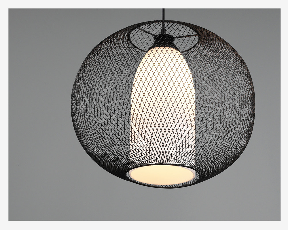 Loftlampe Filo Sort Ø.40 cm 