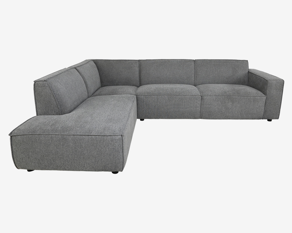 Sofa m/Open End Venstrevendt Grå