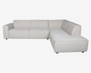 Sofa m/Open End Højrevendt Beige