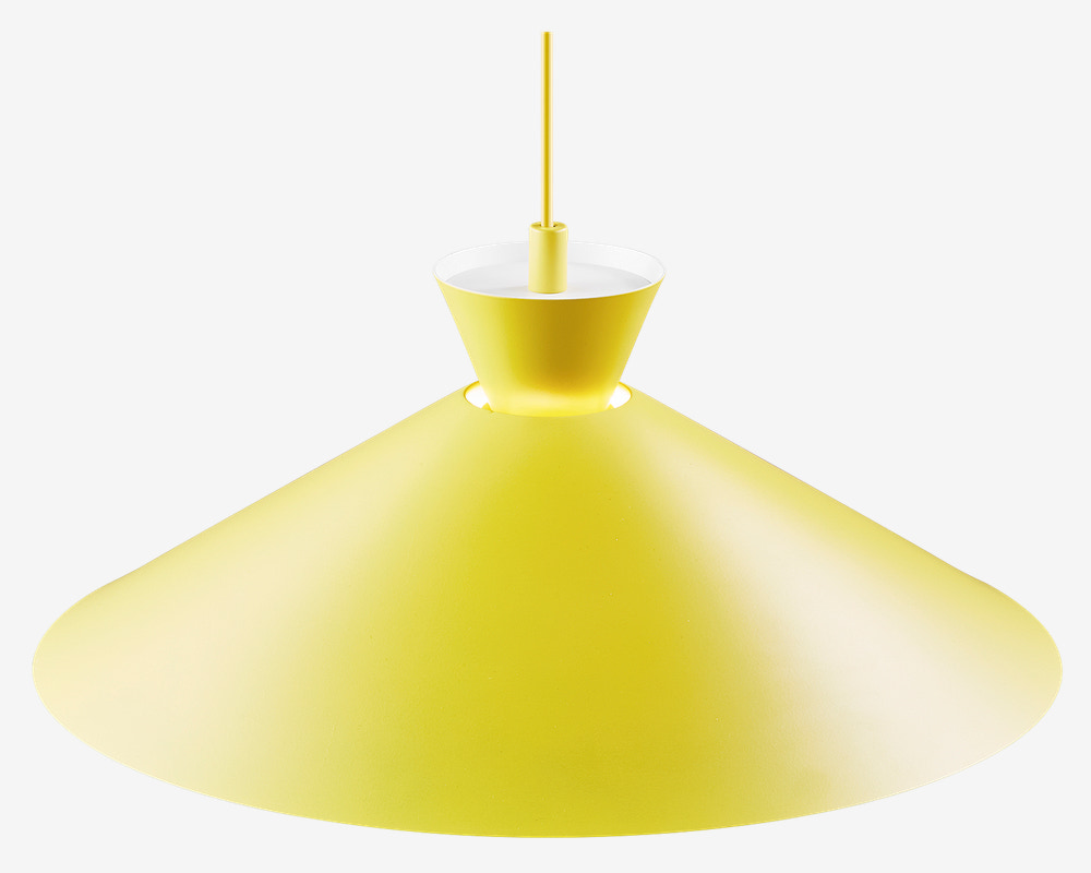 Loftlampe Dial Gul Ø.45 cm 