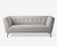 Sofa 3 Pers. Beige Stof