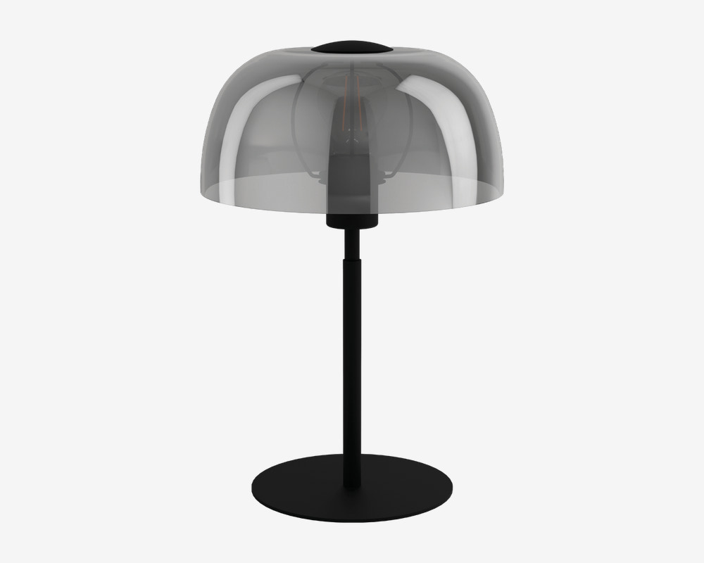 Bordlampe Solo 2 Sort/Grå H.41,5 cm 