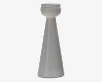 Vase hvid H. 40 cm