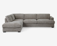 Sofa M/Open End Beige Venstrevendt