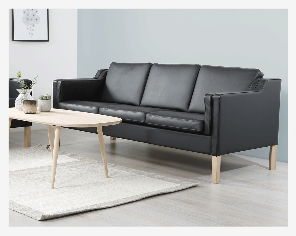 Sofa 3 Pers. Klassisk Design