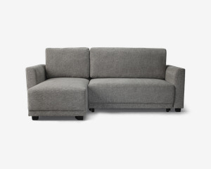 Sovesofa m/Chaiselong Beige