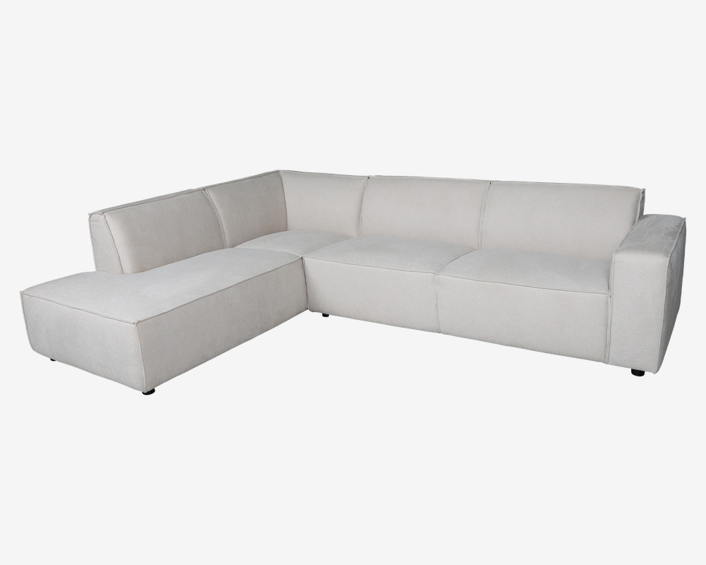 Sofa /Open End Venstrevendt Beige