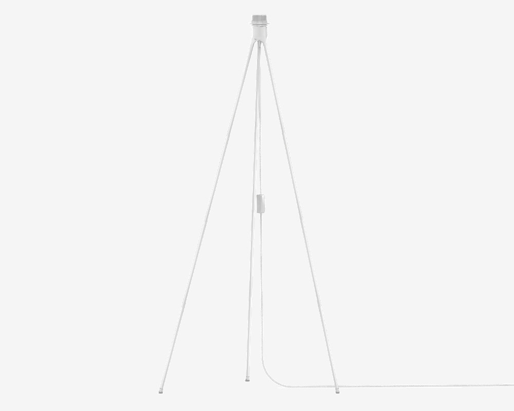 Tripod Floor Hvid H.109 cm 