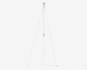 Tripod Floor Hvid H.109 cm 